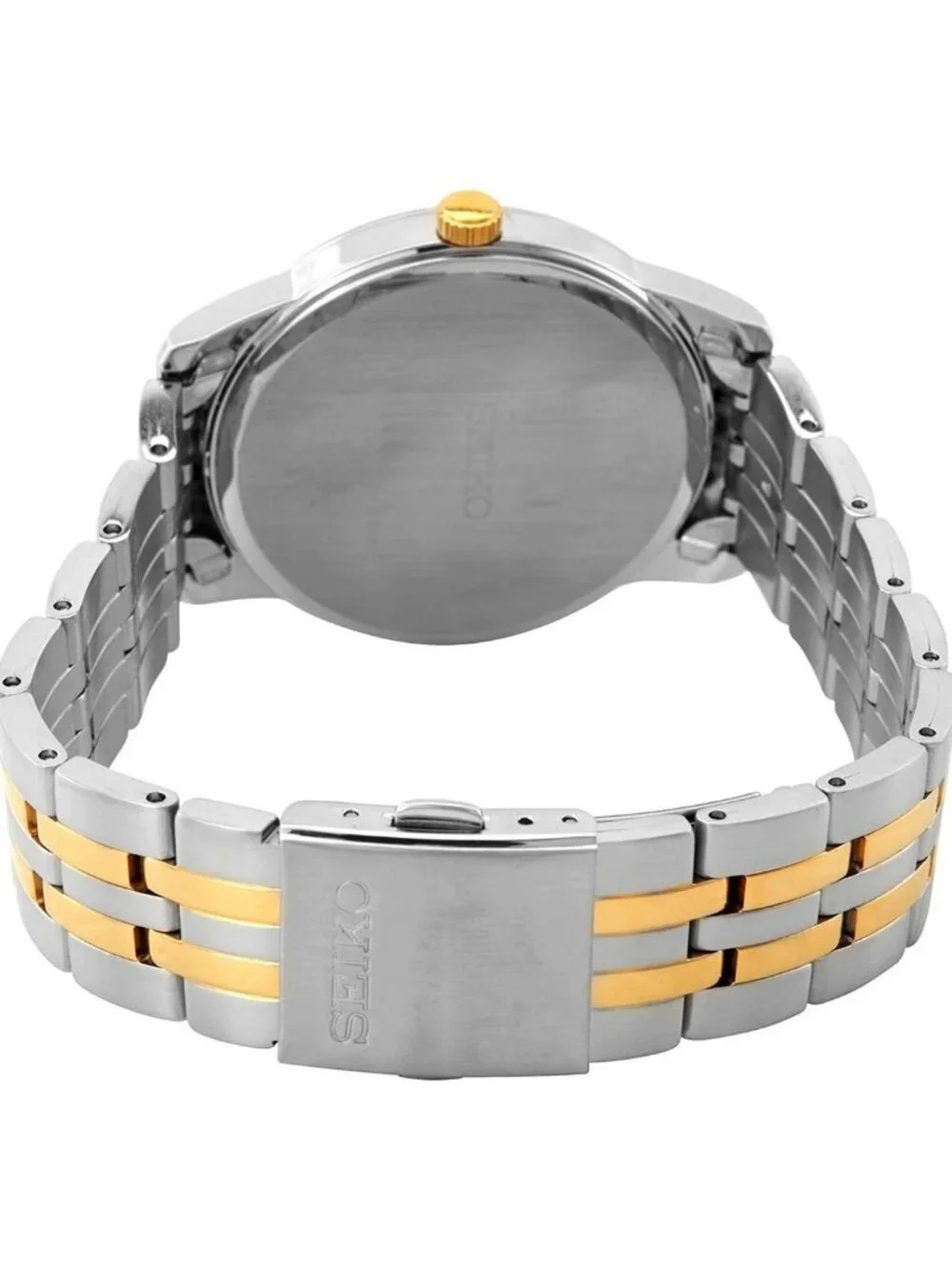 NWT Seiko Essentials Quartz White Dial Men's Watch
